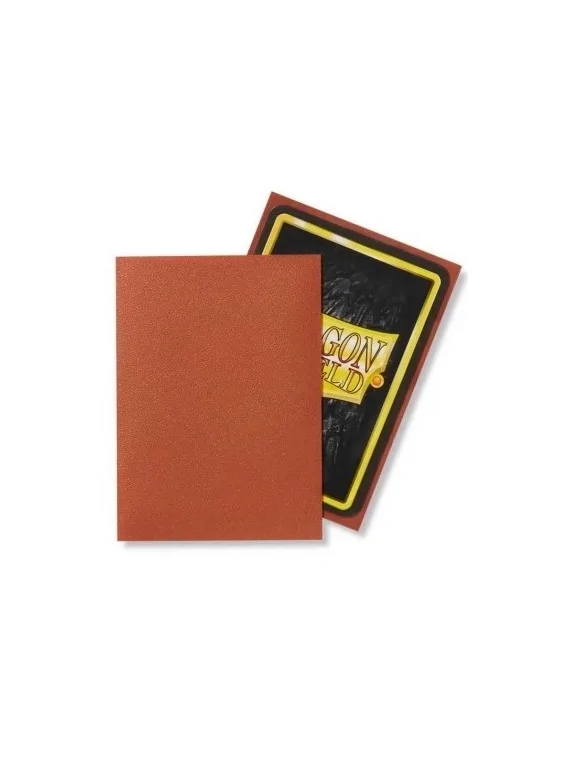 Dragon Shield Standard Matte Cobre (100 Fundas) de Dragon Shield en Fundas | La Cueva Roja