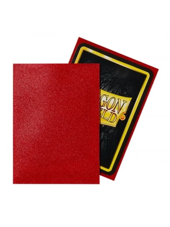 Dragon Shield Standard Matte Ruby (100 Fundas) de Dragon Shield en Fundas | La Cueva Roja