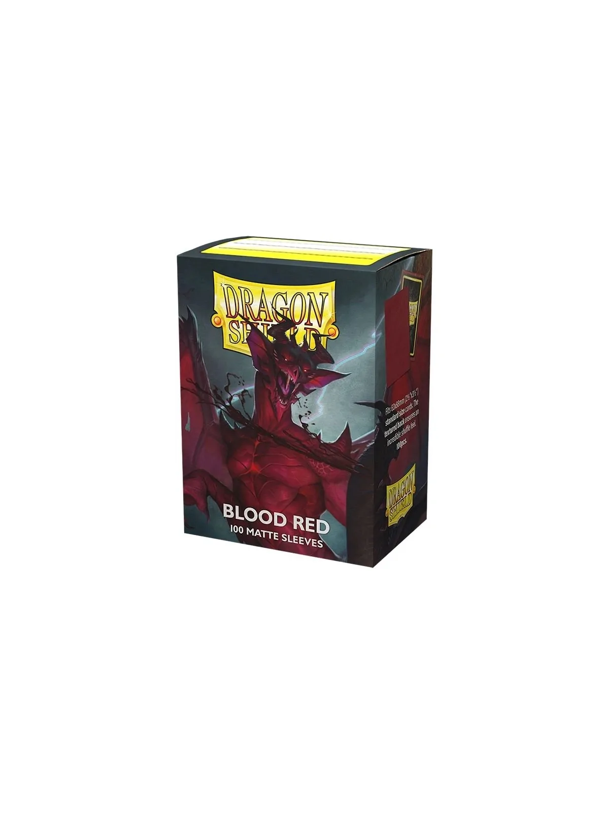 Dragon Shield Standard Matte Simurag Rojo (100 Fundas) de Dragon Shield en Fundas | La Cueva Roja