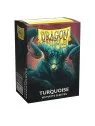Dragon Shield Standard Matte Turquesa Atebeck (100 Fundas) de Dragon Shield en Fundas | La Cueva Roja