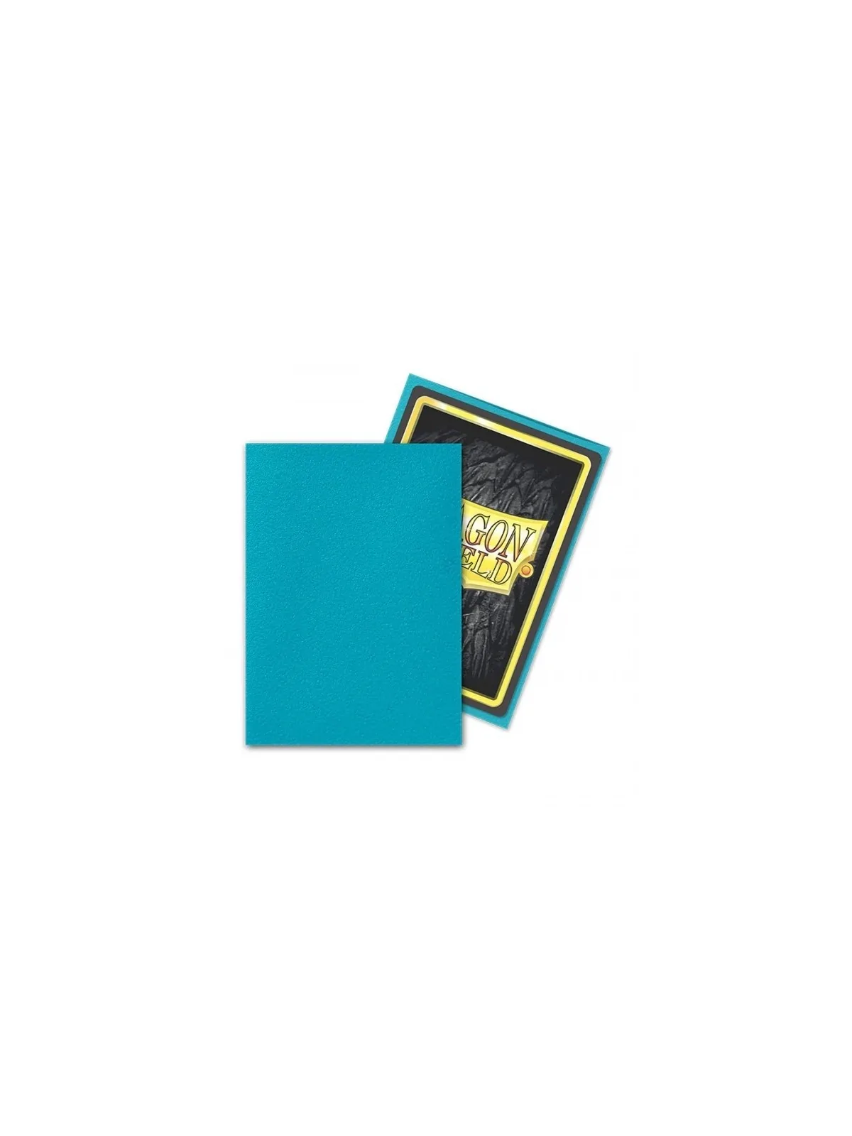 Dragon Shield Standard Matte Turquesa Atebeck (100 Fundas) de Dragon Shield en Fundas | La Cueva Roja
