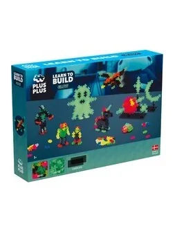 Plus-Plus Learn to Build: Brilla en la Oscuridad (500 Piezas) de Plus Plus en Juegos de Tablero | La Cueva Roja