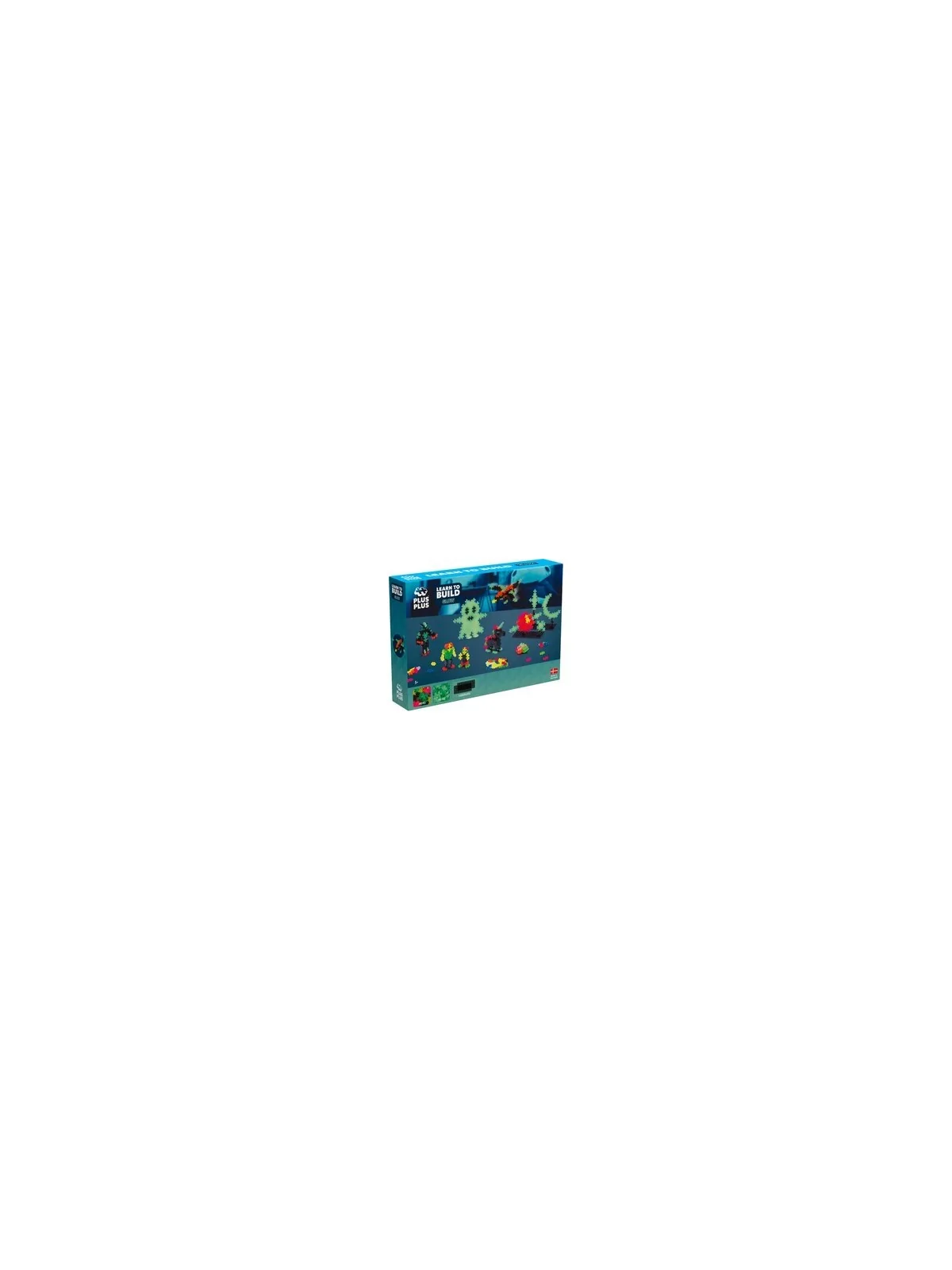 Plus-Plus Learn to Build: Brilla en la Oscuridad (500 Piezas) de Plus Plus en Juegos de Tablero | La Cueva Roja