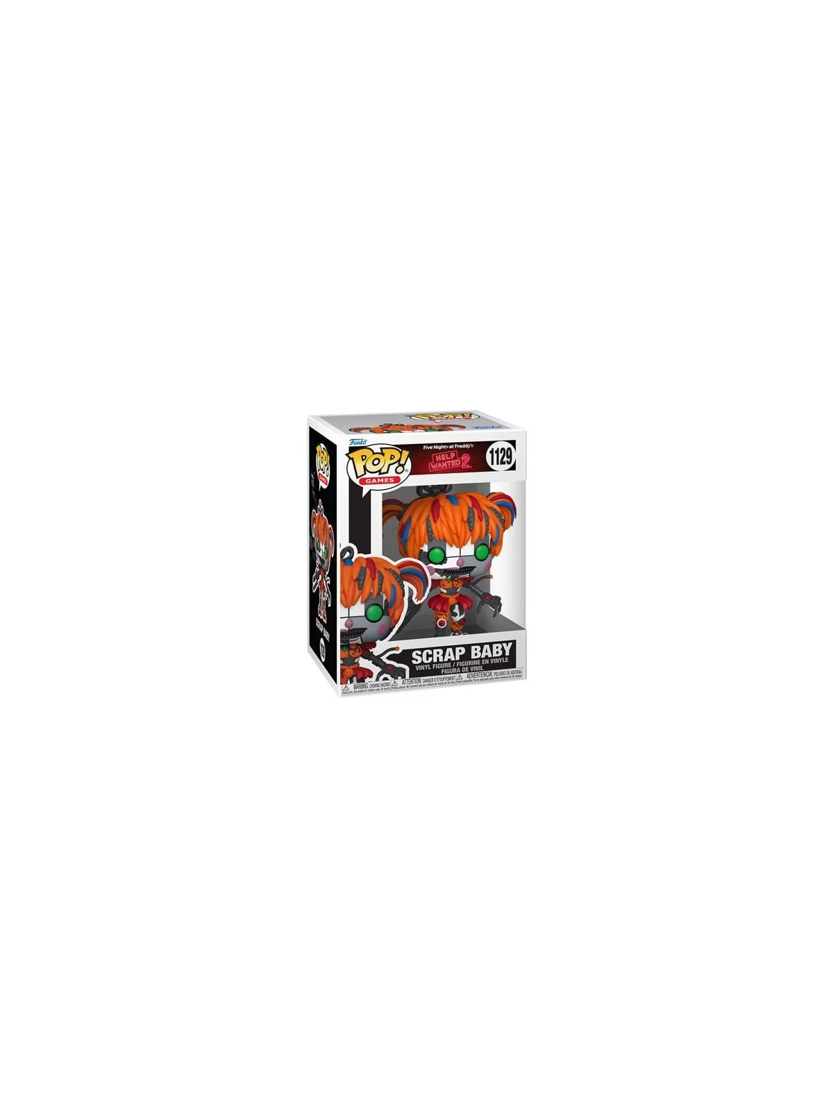 Funko POP! Five Nights at Freddy's: Scrap Baby (1129) de Funko en Funko Pop | La Cueva Roja