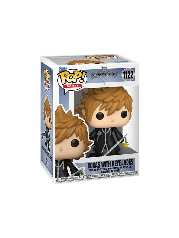 Funko POP! Kingdom Hearts: Roxas with Keyblades (1122) de Funko en Funko Pop | La Cueva Roja