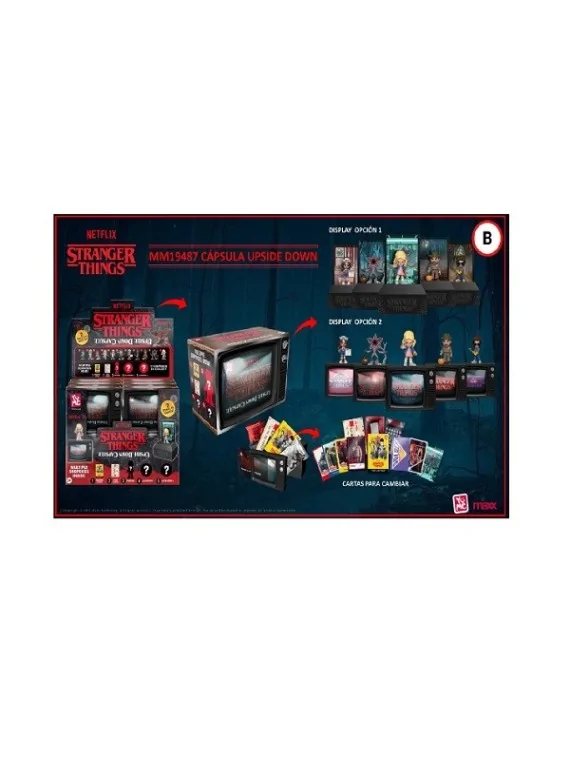 Capsula Stranger Things: Upside Down de Bandai en Figuras - Estatuas | La Cueva Roja