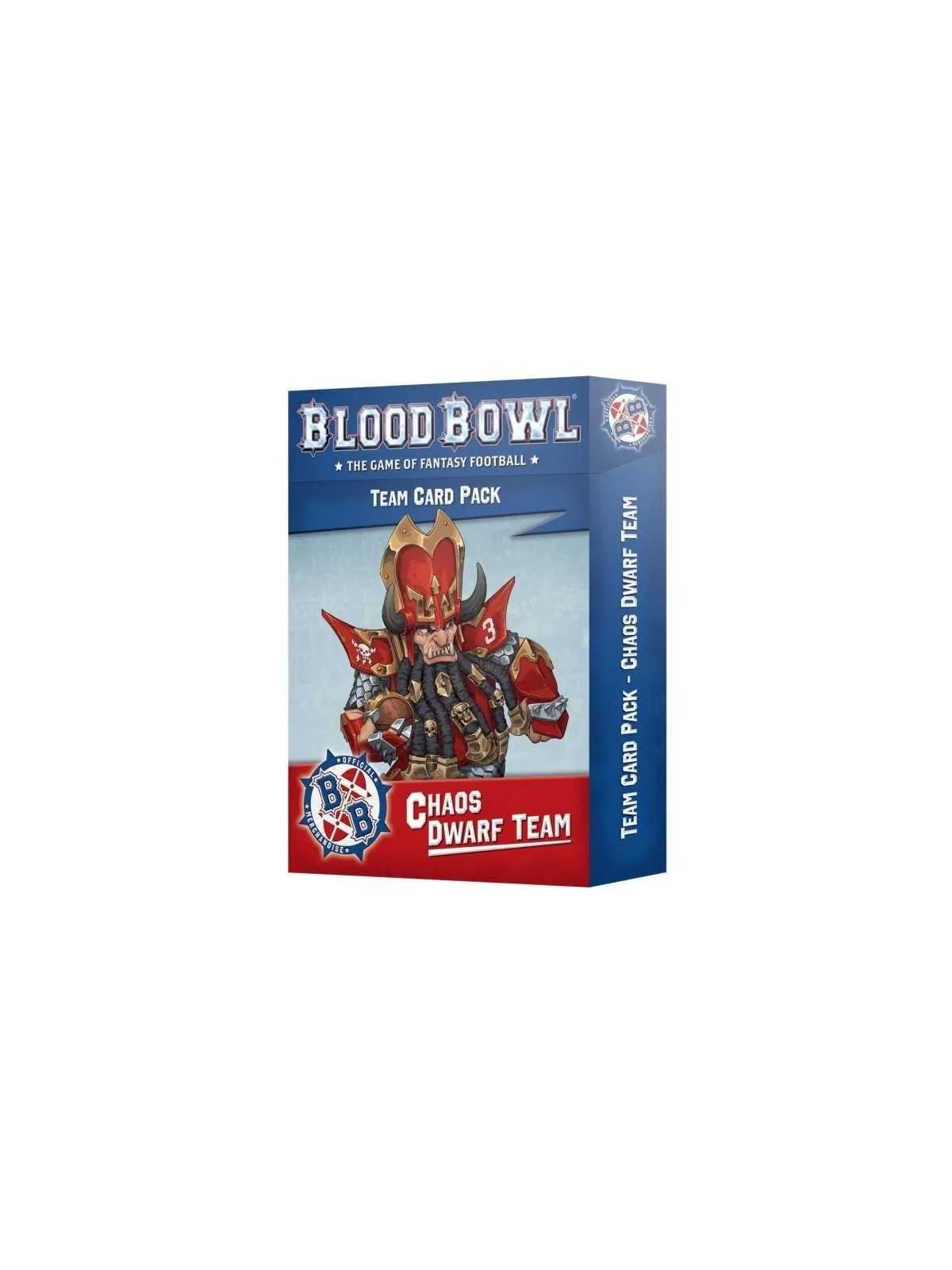 Blood Bowl: Chaos Dwarfs Team Card Pack (Inglés) de Games Workshop en BLOOD BOWL | La Cueva Roja