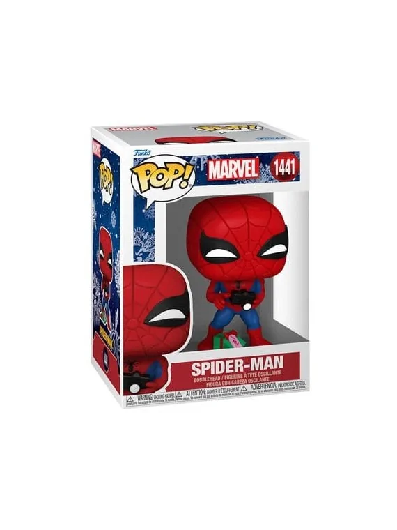Funko POP! Marvel: Holiday Spiderman (1441) de Funko en Funko Pop | La Cueva Roja