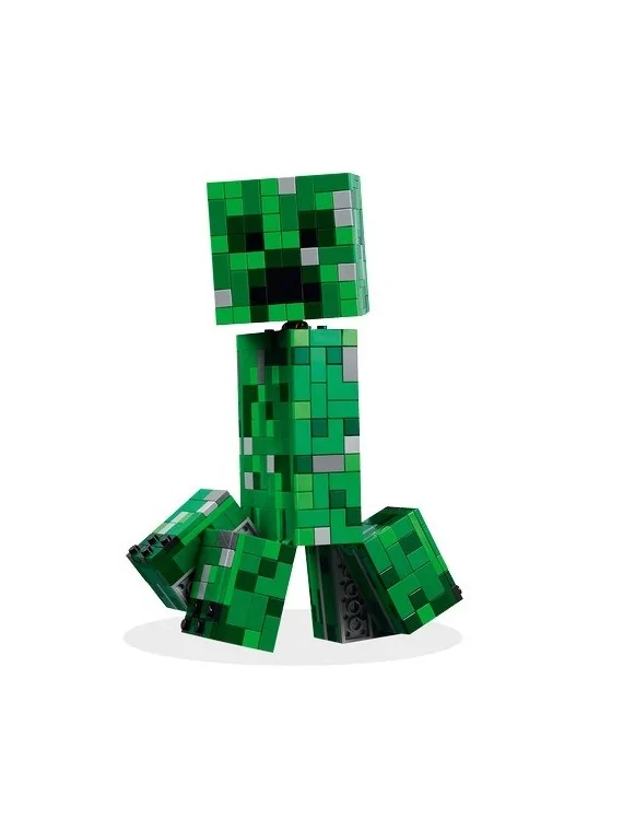 Lego Minecraft: El Creeper de LEGO en LEGO | La Cueva Roja