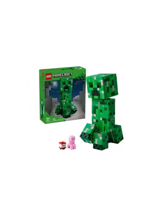 Lego Minecraft: El Creeper de LEGO en LEGO | La Cueva Roja