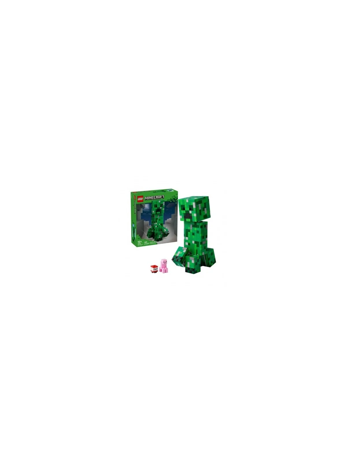 Lego Minecraft: El Creeper de LEGO en LEGO | La Cueva Roja