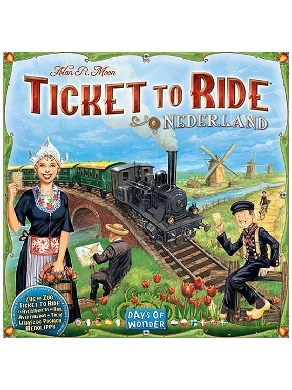 Aventureros al Tren: Paises Bajos de Days of Wonder en Juegos de Tablero | La Cueva Roja
