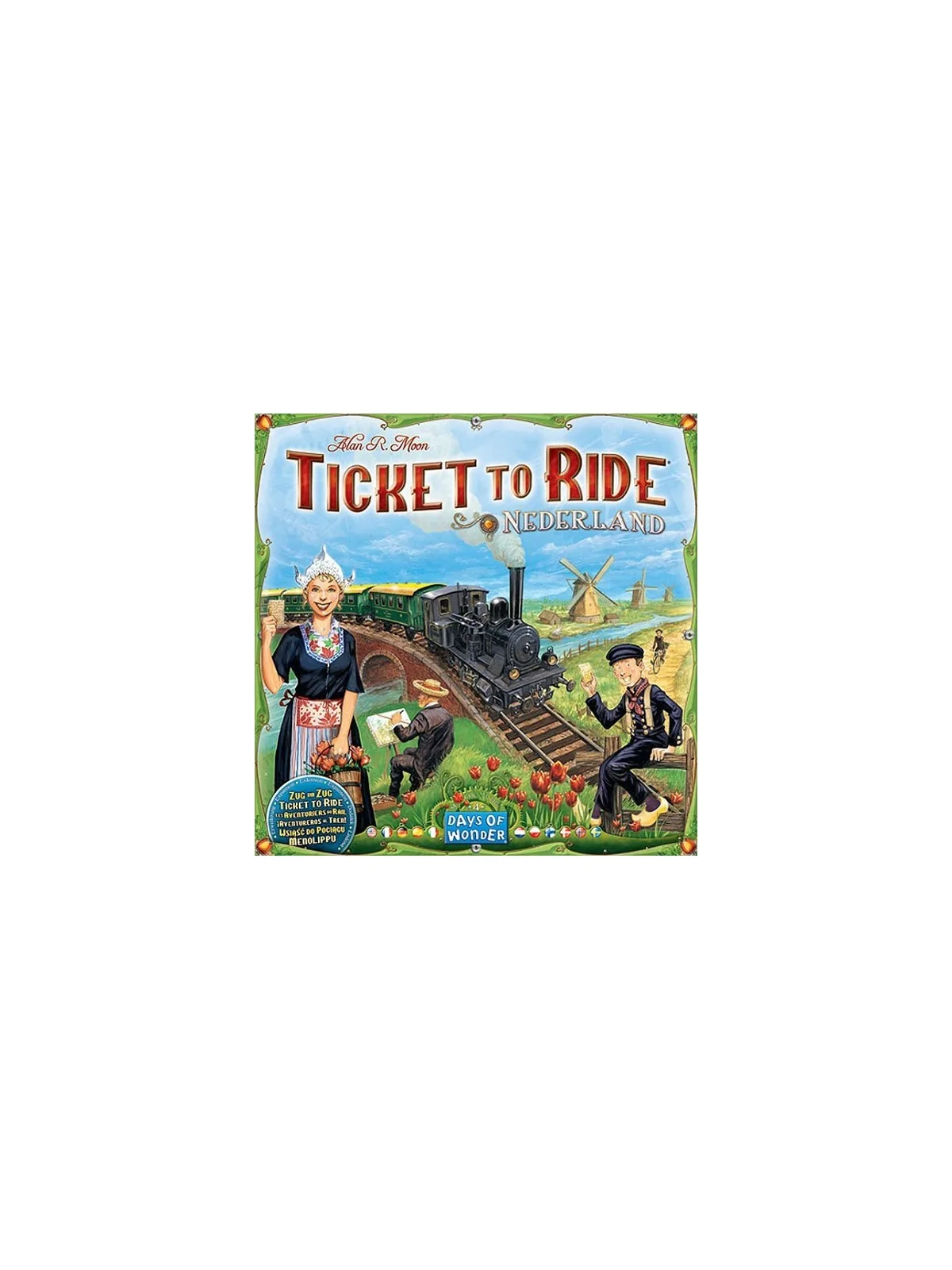 Aventureros al Tren: Paises Bajos de Days of Wonder en Juegos de Tablero | La Cueva Roja