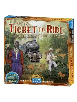 Aventureros al Tren: El Corazon de Africa de Days of Wonder en Juegos de Tablero | La Cueva Roja