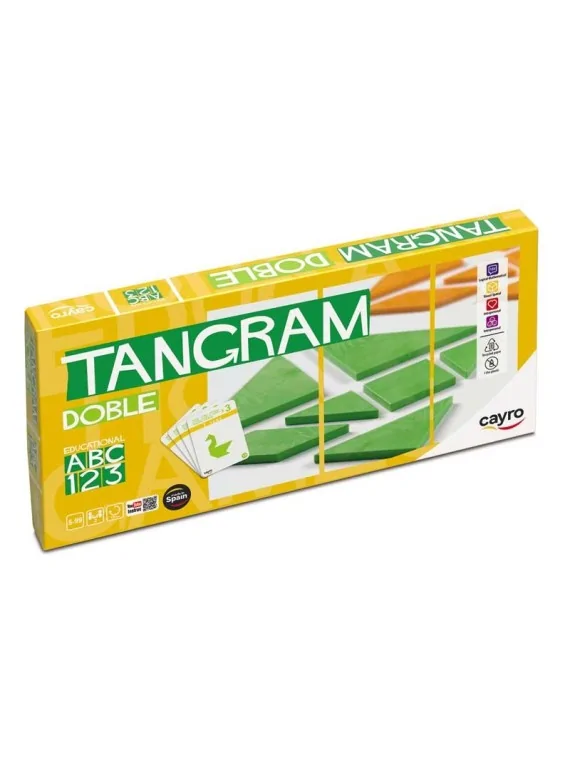 Tangram Doble de Cayro en Ofertas | La Cueva Roja