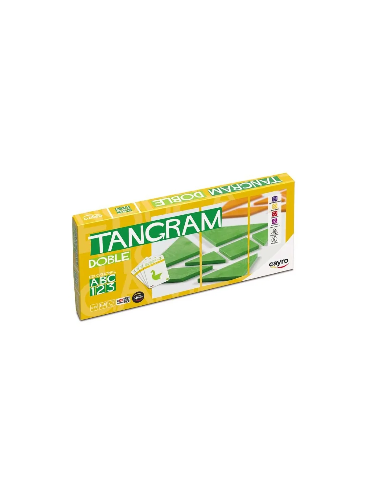 Tangram Doble de Cayro en Ofertas | La Cueva Roja