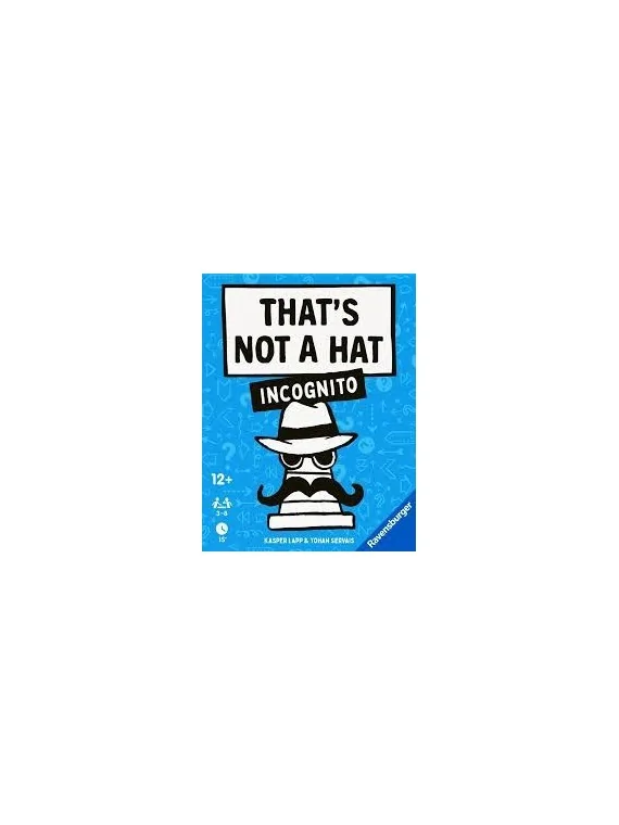 Thats Not a Hat: Incognito de Ravensburger en Juegos de Cartas | La Cueva Roja