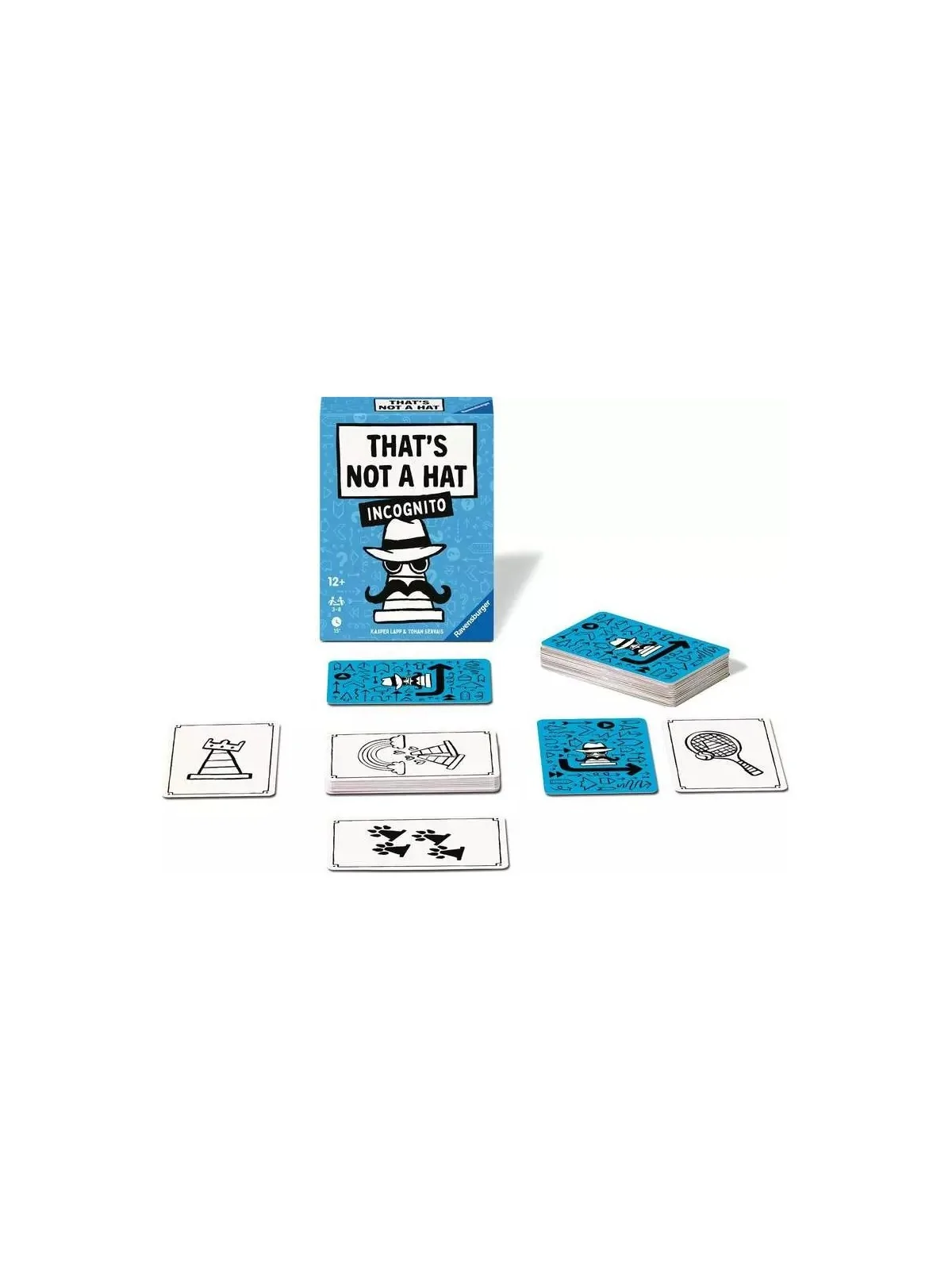 Thats Not a Hat: Incognito de Ravensburger en Juegos de Cartas | La Cueva Roja