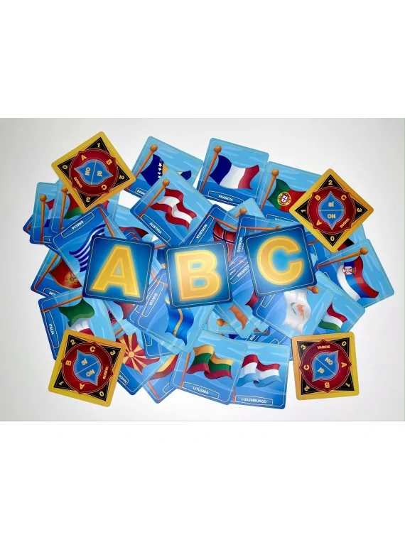 Diversion con Banderas de Atomo Games en Juegos de Cartas | La Cueva Roja