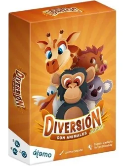 Diversion con Animales Junior de Atomo Games en Juegos de Cartas | La Cueva Roja
