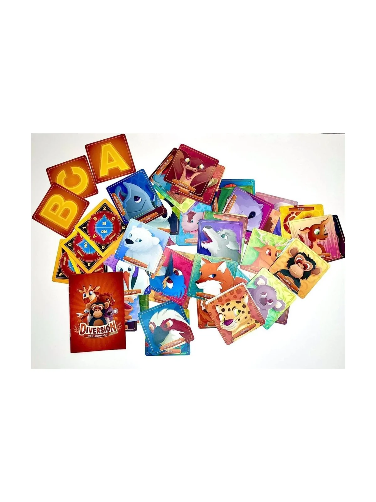 Diversion con Animales Junior de Atomo Games en Juegos de Cartas | La Cueva Roja