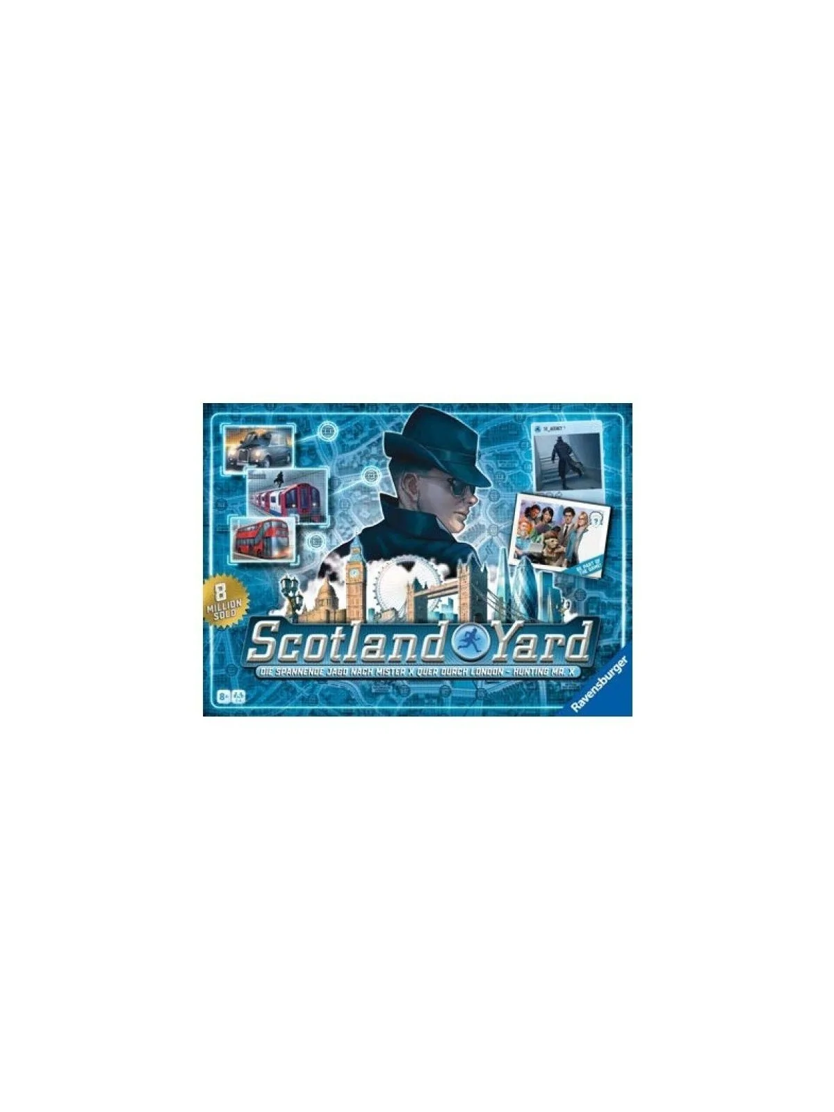 Scotland Yard: La Busqueda de Mister X (DAÑADO) de Ravensburger en Ofertas | La Cueva Roja