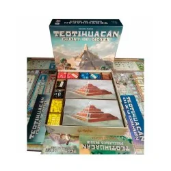 Inserto Compatible con Teotihuacan (Base + 3 Expansiones) (Desarmado) de WithOut Mess en Insertos | La Cueva Roja