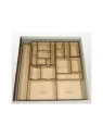Inserto Compatible con Teotihuacan (Base + 3 Expansiones) (Desarmado) de WithOut Mess en Insertos | La Cueva Roja