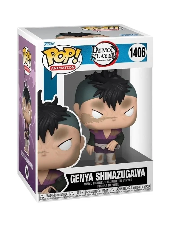 Funko POP! Demon Slayer: Genya Shinazugawa (1406) de Funko en Funko Pop | La Cueva Roja