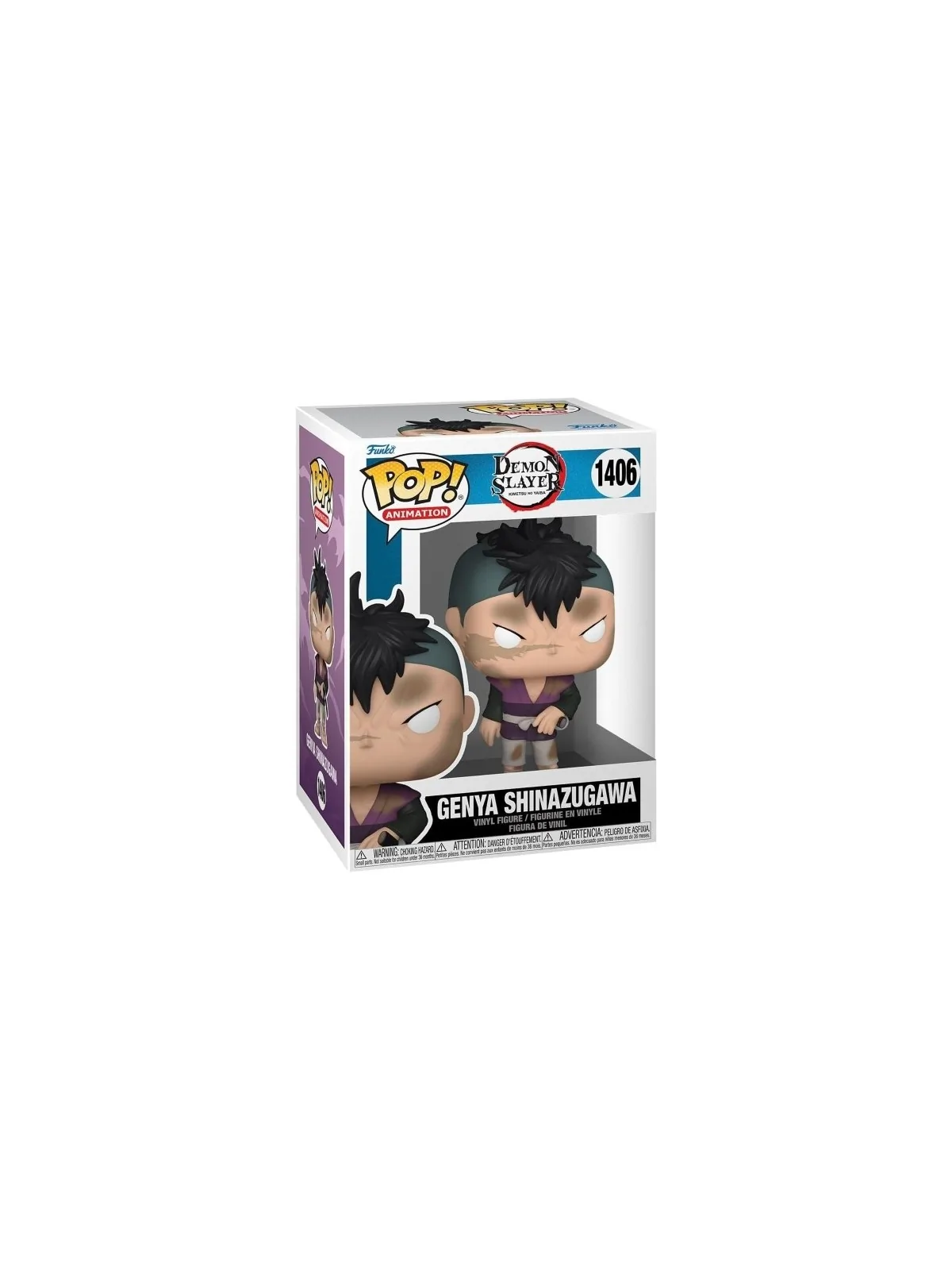 Funko POP! Demon Slayer: Genya Shinazugawa (1406) de Funko en Funko Pop | La Cueva Roja