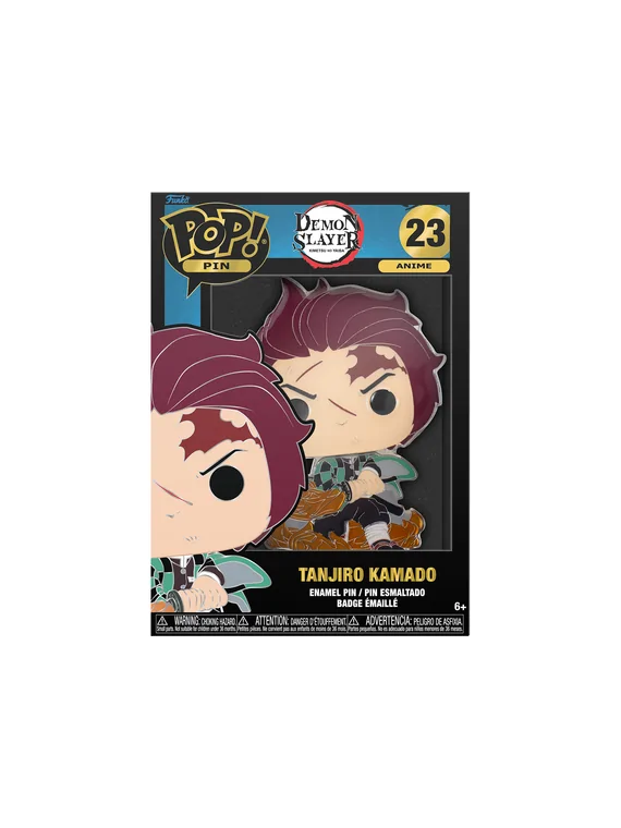 Funko POP Pin! Demon Slayer: Tanjiro Kamado (23) de Funko en Funko Pop | La Cueva Roja