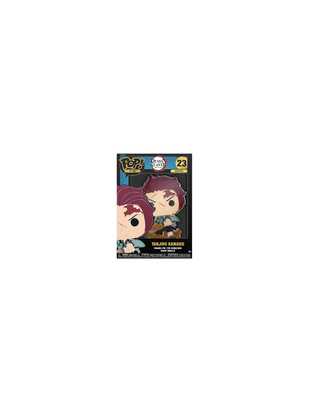 Funko POP Pin! Demon Slayer: Tanjiro Kamado (23) de Funko en Funko Pop | La Cueva Roja