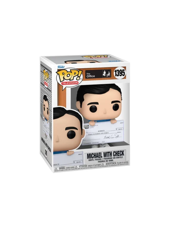 Funko POP! The Office: Michael with Check (1395) de Funko en Funko Pop | La Cueva Roja