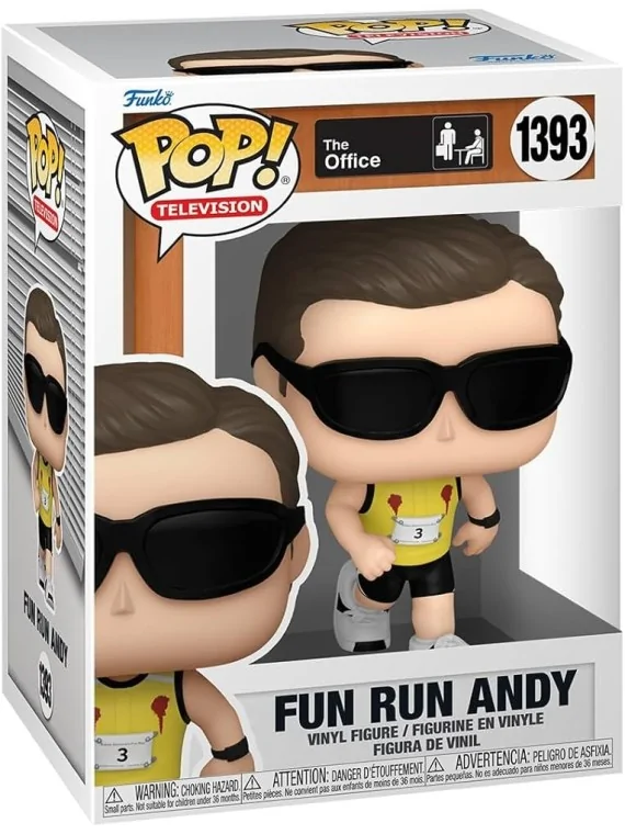 Funko POP! The Office: Fun Run Andy (1393) de Funko en Funko Pop | La Cueva Roja