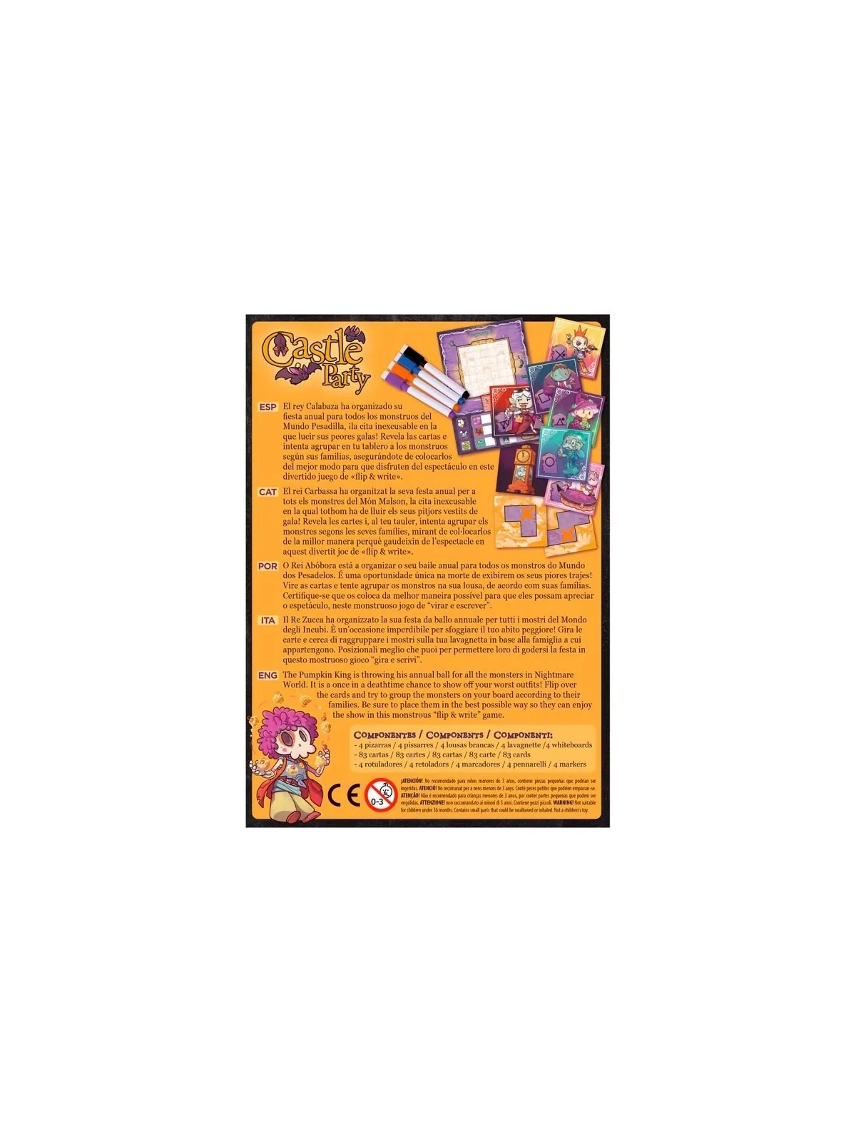 Castle Party de Devir en Juegos de Cartas | La Cueva Roja