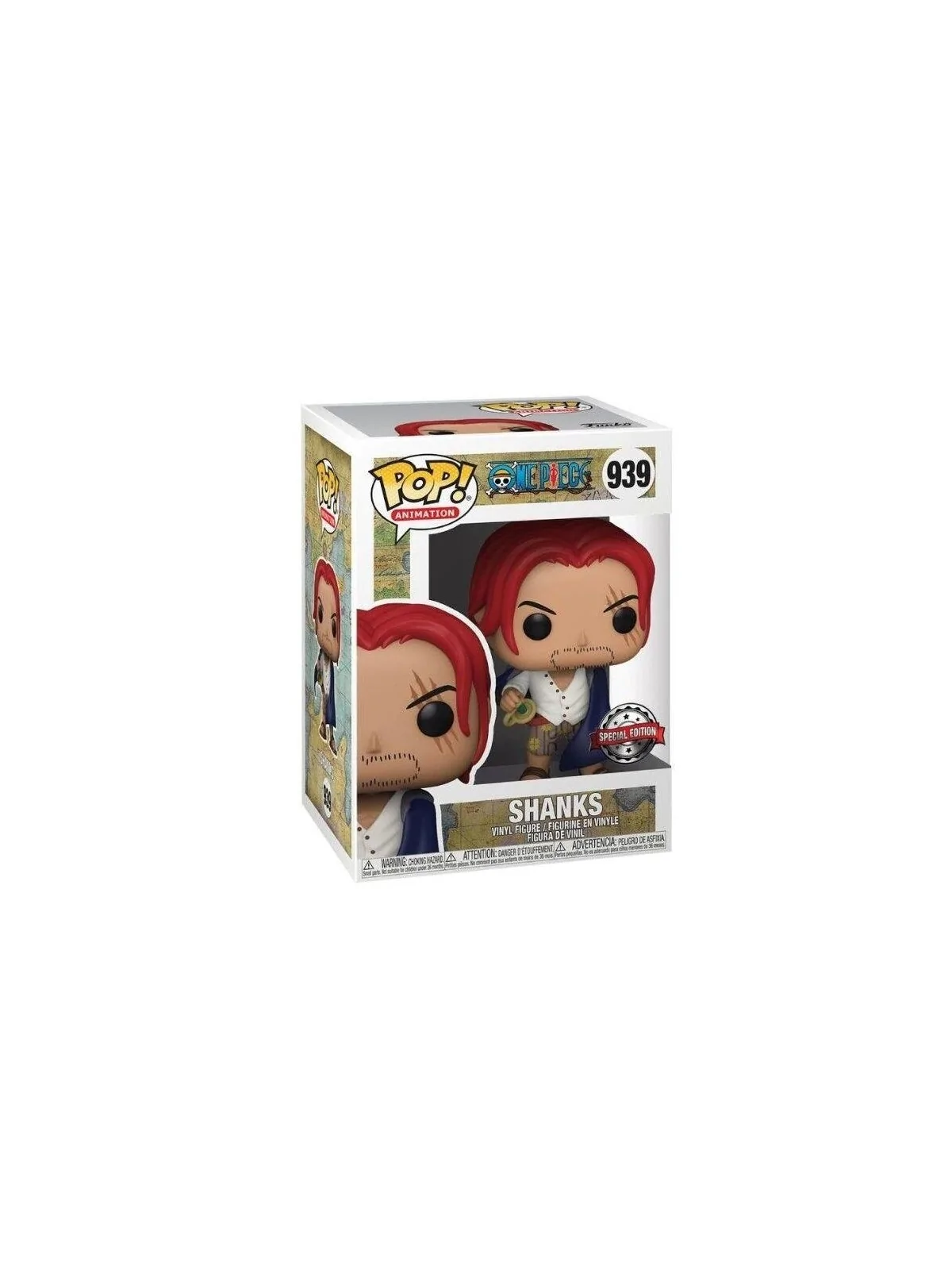 Funko POP! One Piece: Shanks (939) de Funko en Funko Pop | La Cueva Roja