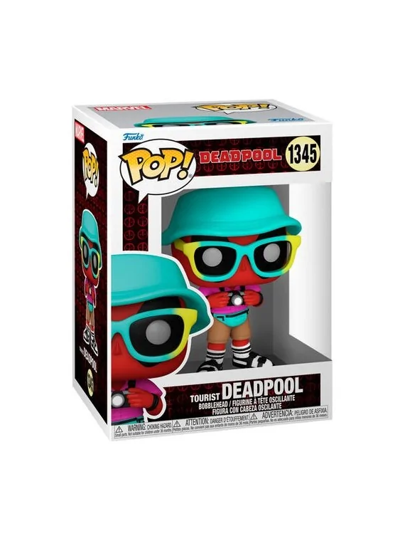 Funko POP! Deadpool: Tourist Deadpool (1345) de Funko en Funko Pop | La Cueva Roja