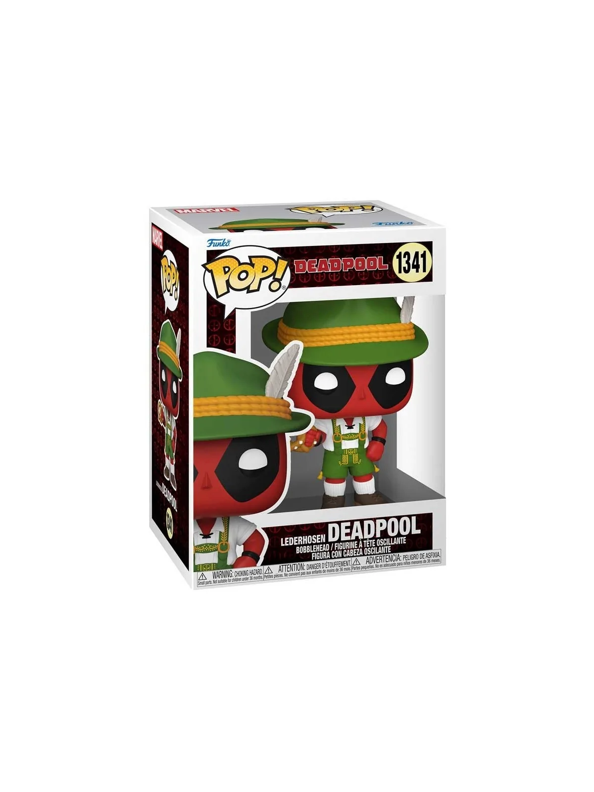 Funko POP! Deadpool: Lederhosen Deadpool (1341) de Funko en Funko Pop | La Cueva Roja
