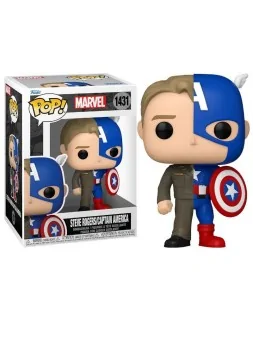 Funko POP! Marvel: Steve Rogers/Captain America (1431) de Funko en Funko Pop | La Cueva Roja