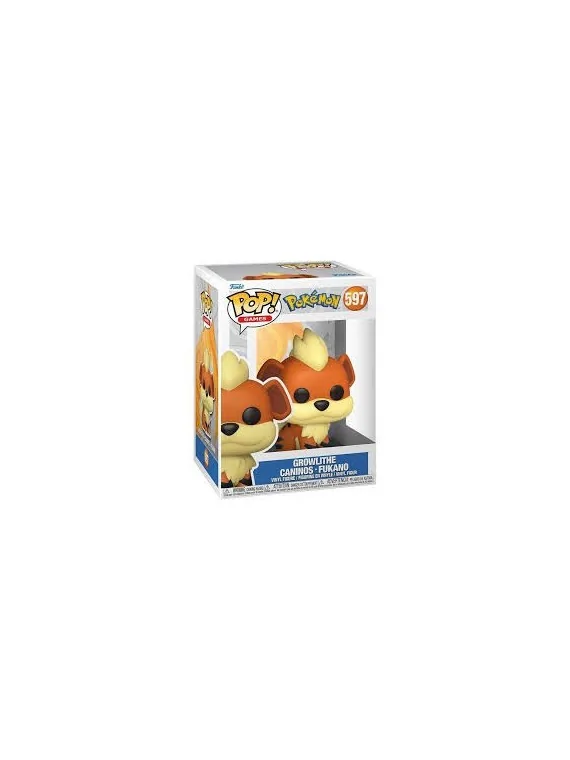 Funko POP! Pokemon: Growlithe (597) de Funko en Funko Pop | La Cueva Roja