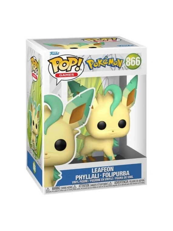 Funko POP! Pokemon: Leafeon (866) de Funko en Funko Pop | La Cueva Roja