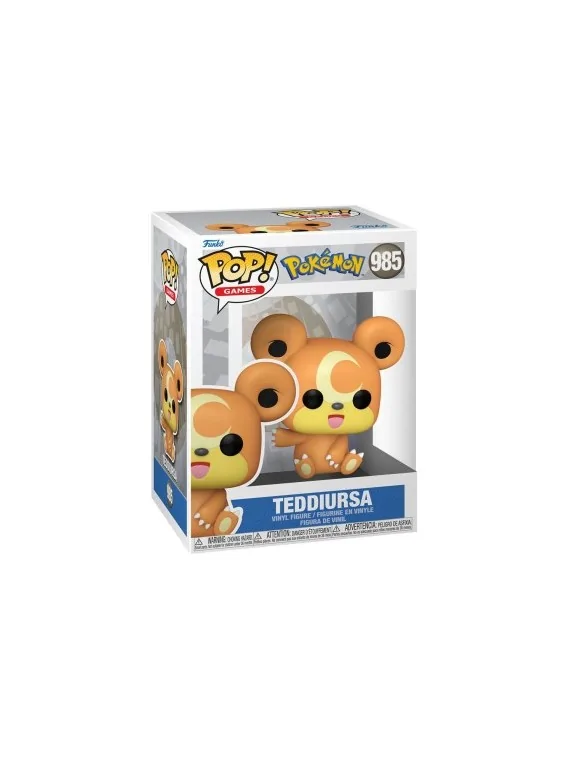 Funko POP! Pokemon: Teddiursa (985) de Funko en Funko Pop | La Cueva Roja