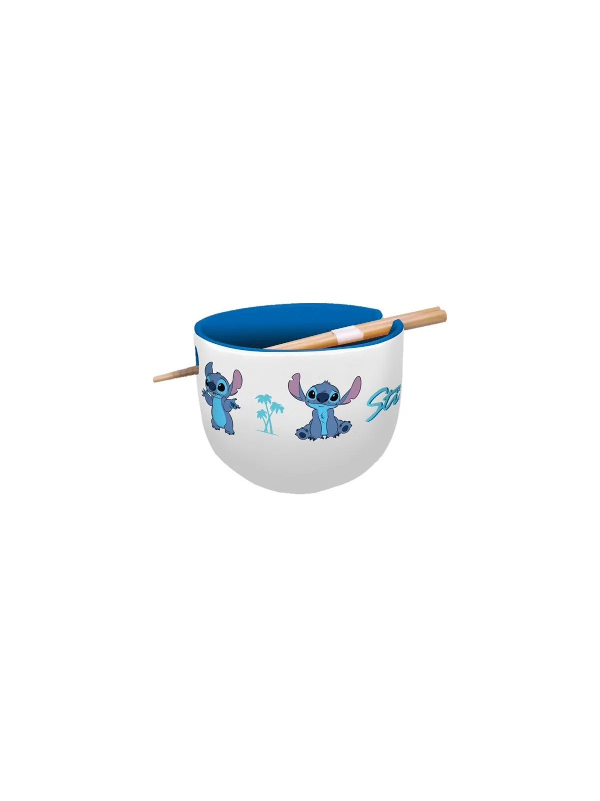 Cuenco para Ramen con Palillos Disney Stitch de Stor en Tazas - Vasos | La Cueva Roja