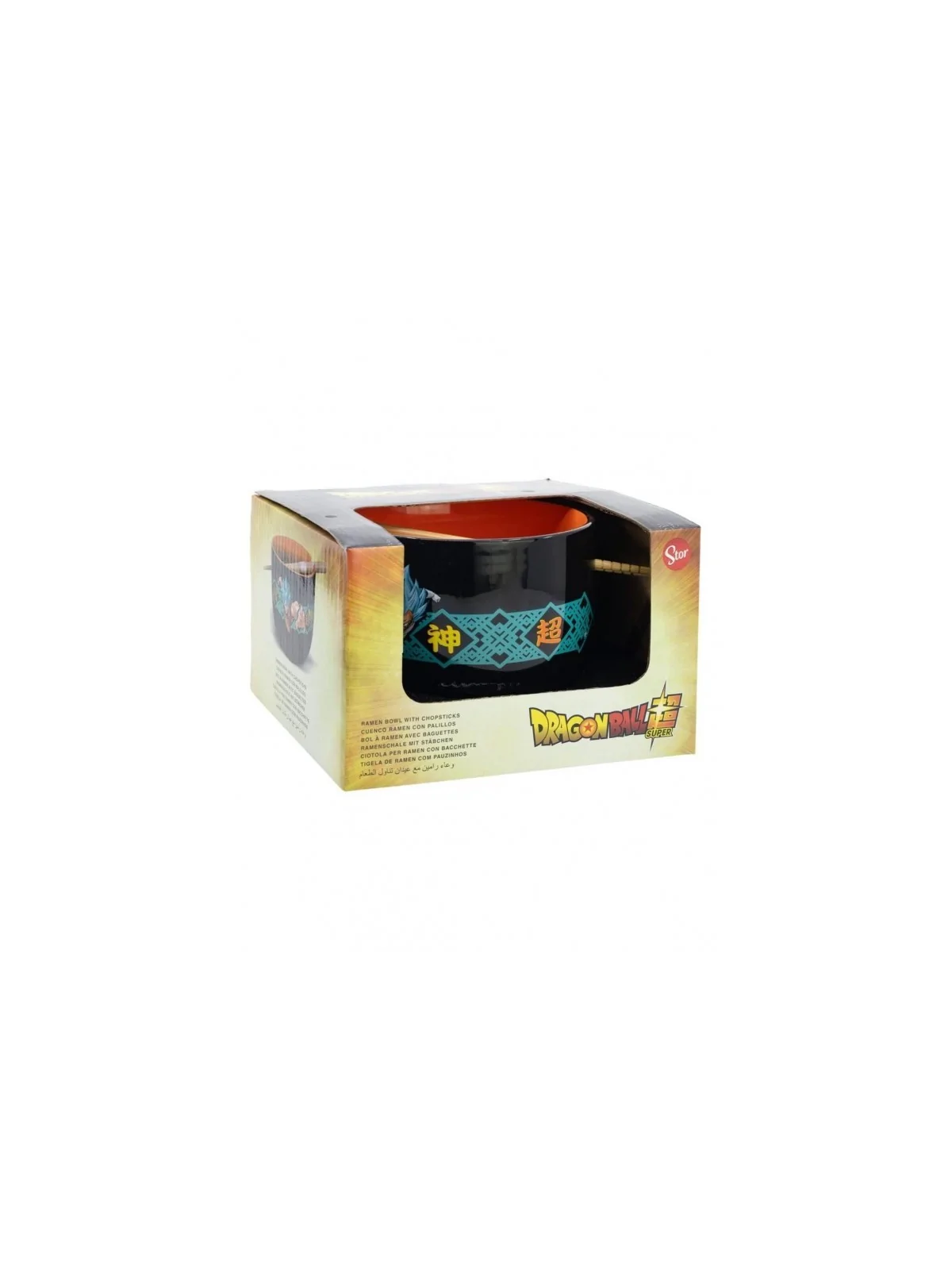 Cuenco para Ramen con Palillos Dragon Ball Super de Stor en Tazas - Vasos | La Cueva Roja