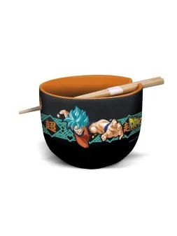 Cuenco para Ramen con Palillos Dragon Ball Super de Stor en Tazas - Vasos | La Cueva Roja