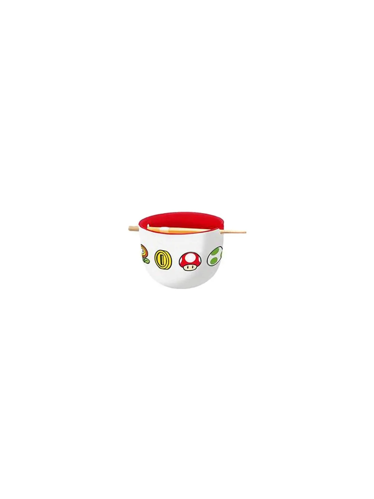 Cuenco para Ramen con Palillos Super Mario de Stor en Tazas - Vasos | La Cueva Roja