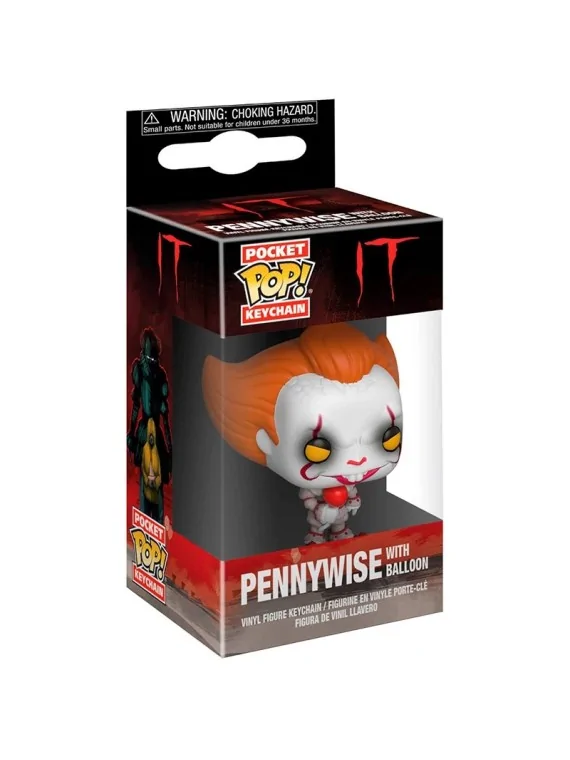 Llavero Funko Pocket POP! Pennywise with Balloon de Funko en Colgantes - Llaveros | La Cueva Roja