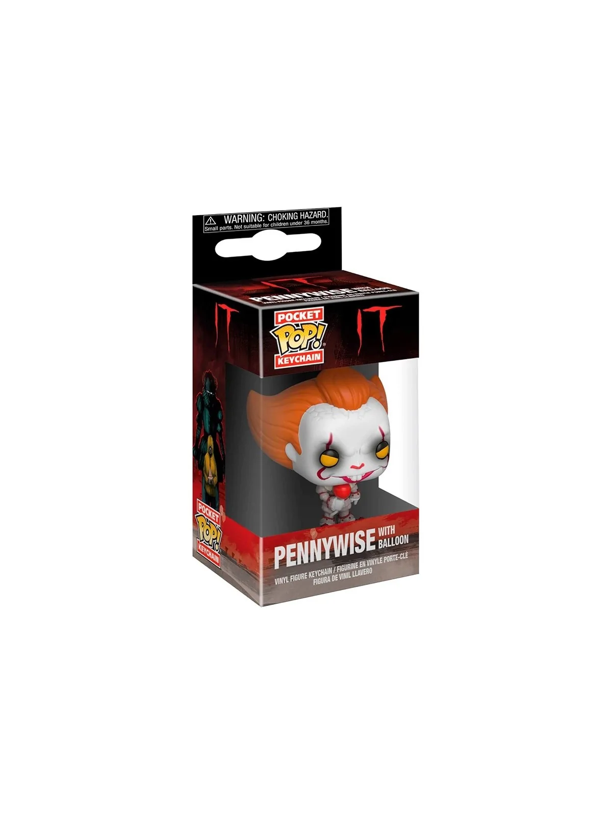 Llavero Funko Pocket POP! Pennywise with Balloon de Funko en Colgantes - Llaveros | La Cueva Roja