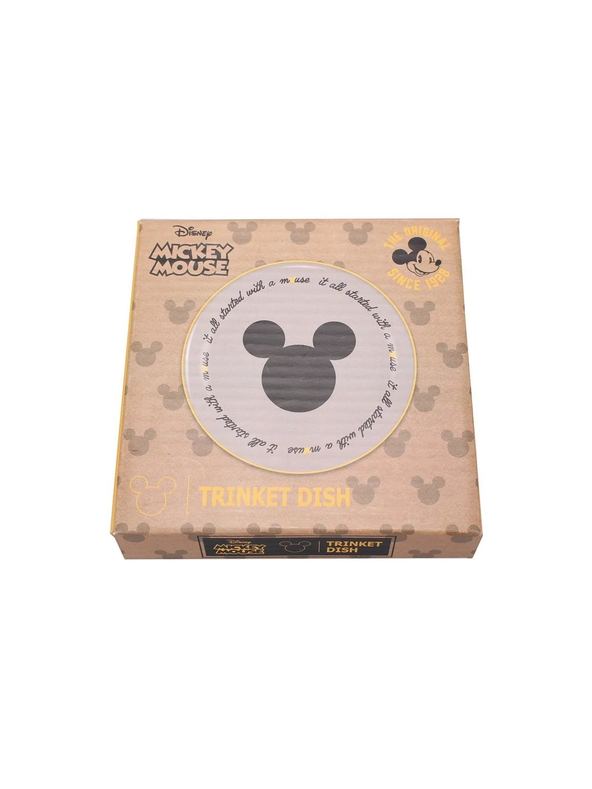 Plato Mickey Mouse Disney 11cm de Half moon bay en Decoración | La Cueva Roja