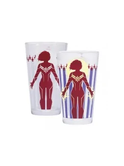 Vaso Termocoloro Marvel Capitana Marvel de Half moon bay en Tazas - Vasos | La Cueva Roja